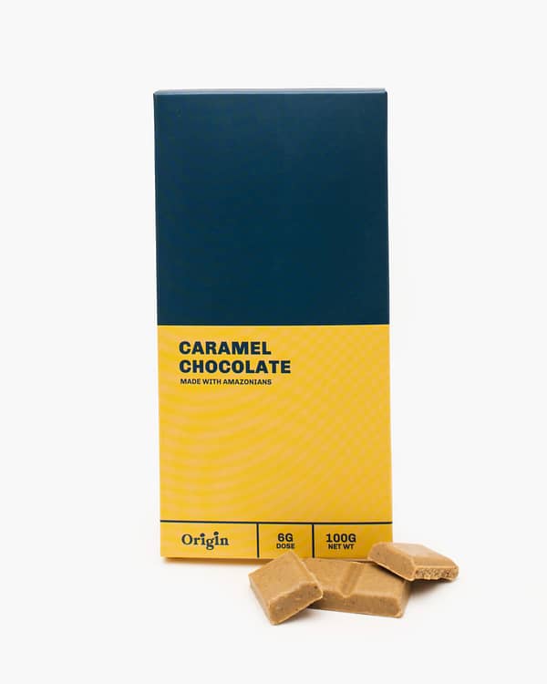 Caramel Psychedelic Chocolate Bar